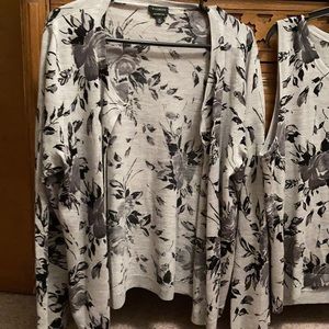 Talbots new Xl  sweater set